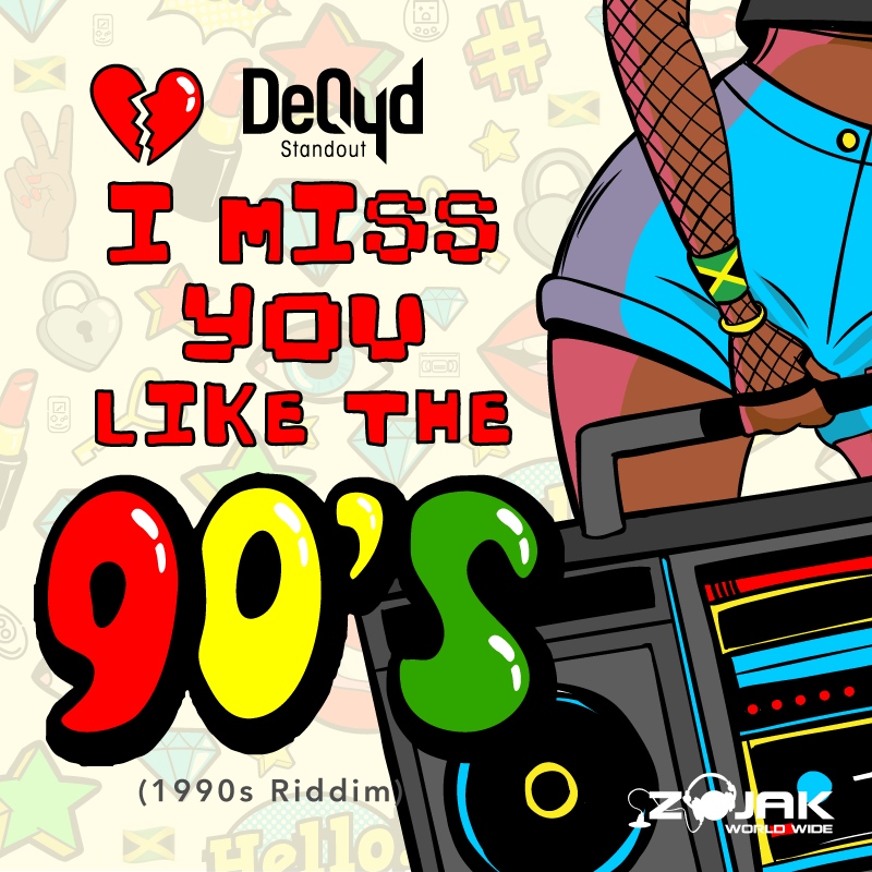 I miss you like the 90s cover art